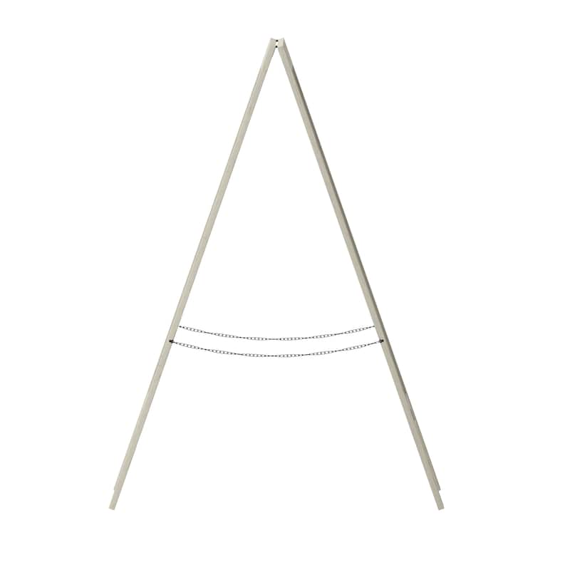 Wood A-Frame Magnetic Chalkboard Set-Markers, Stencils, and Magnets
