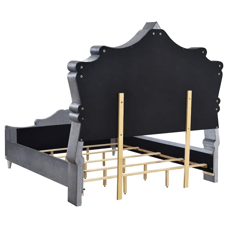 Antonella 4-Piece Upholstered Tufted Bedroom Set