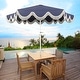 preview thumbnail 2 of 157, 9ft Tassel Patio Umbrella Auto-Tilt, Crank , by JONATHAN Y