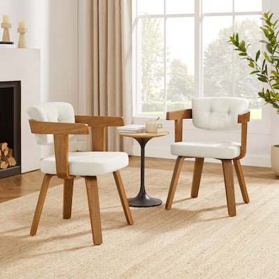 Art Leon Mid-century Modern Fabric Armchair