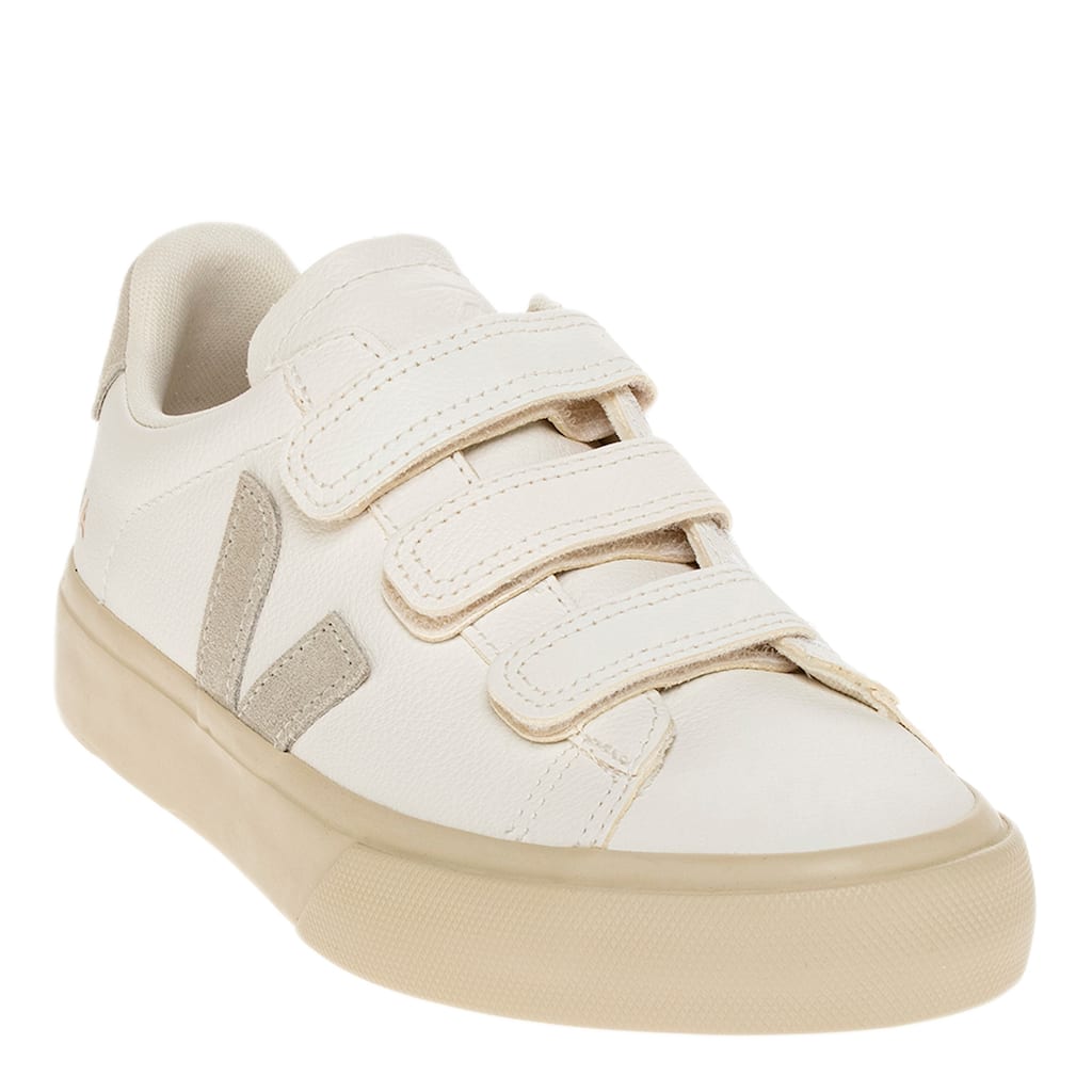 Veja Women's Recife Sneakers in White with Natural