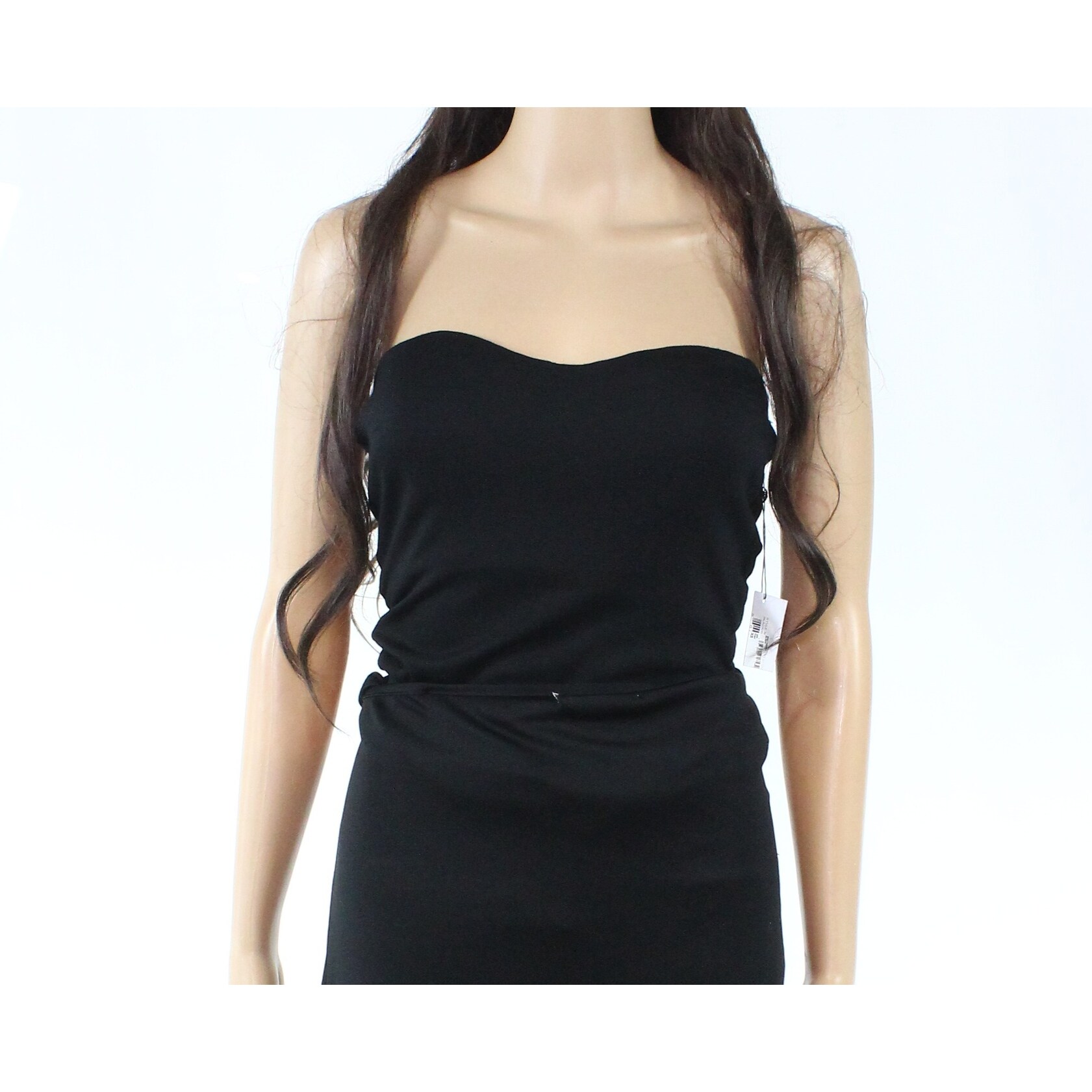 Shop L Atiste Womens Top Jet Black Size Small S Strapless Bodysuit