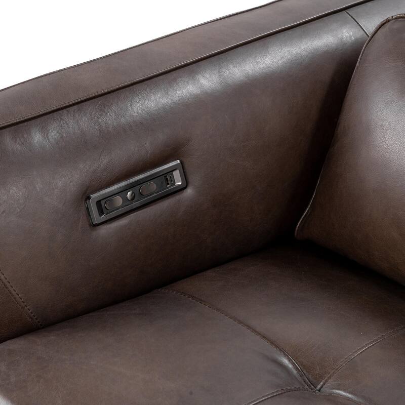Classic Home Conway Zero Gravity Power Recliner Upholstered Sofa