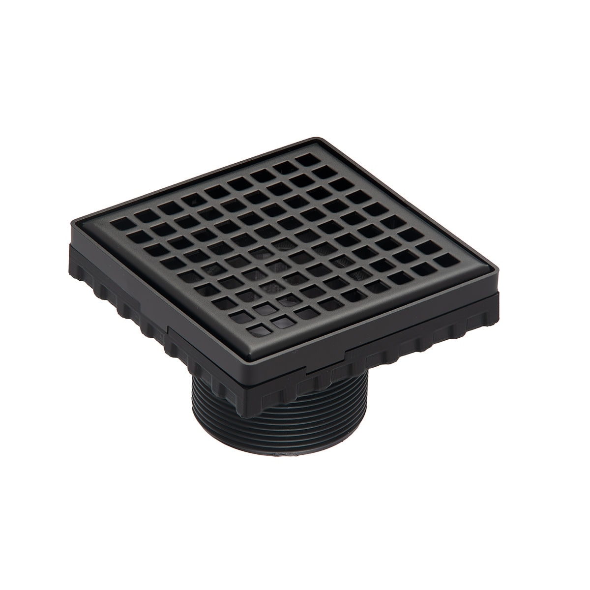 Infinity Drain LQ4-2 4"x4" LQD 4 Squares Pattern Center Drain - 2"