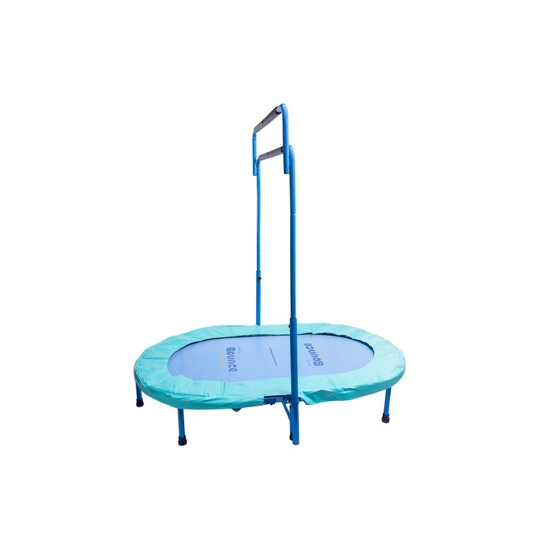 Oval store fitness trampoline