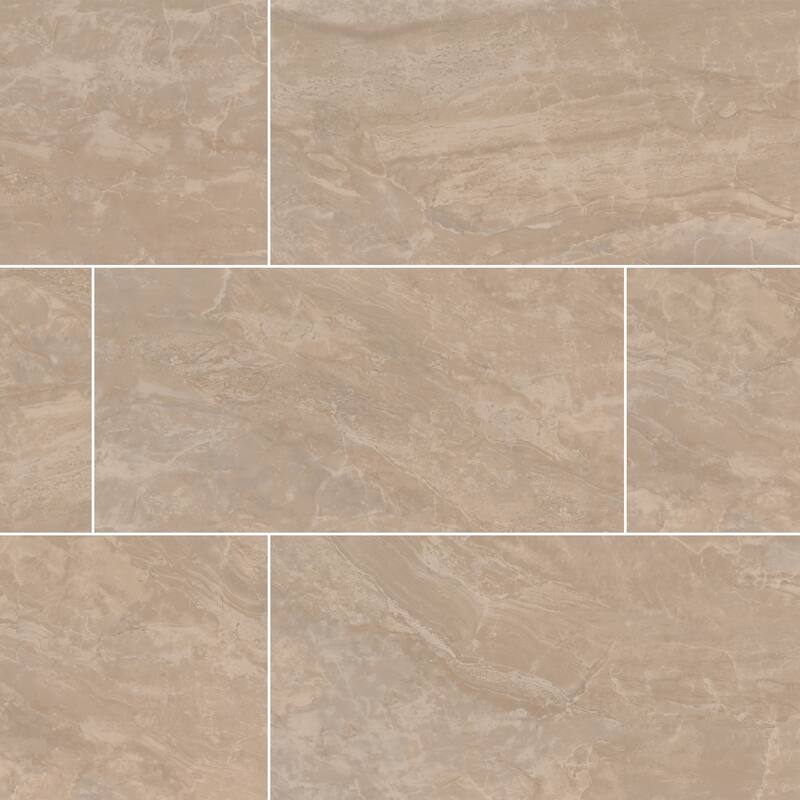 Ackland AKNPTAST12X24P-CA Astoria - 12" x 24" Porcelain Solid Floor