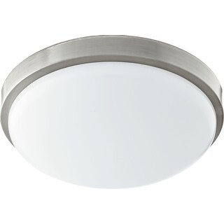 Quorum International 12" Wide LED Flush Mount Bowl Ceiling Fixture