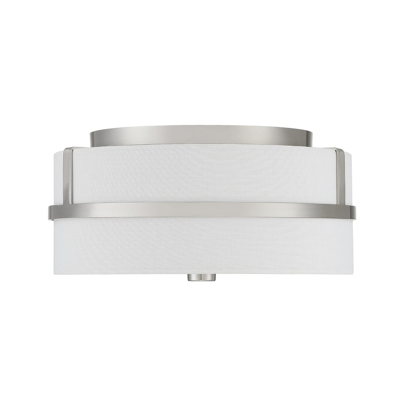 Trade Winds Lighting Irving 2-Light Flush Mount Ceiling Light