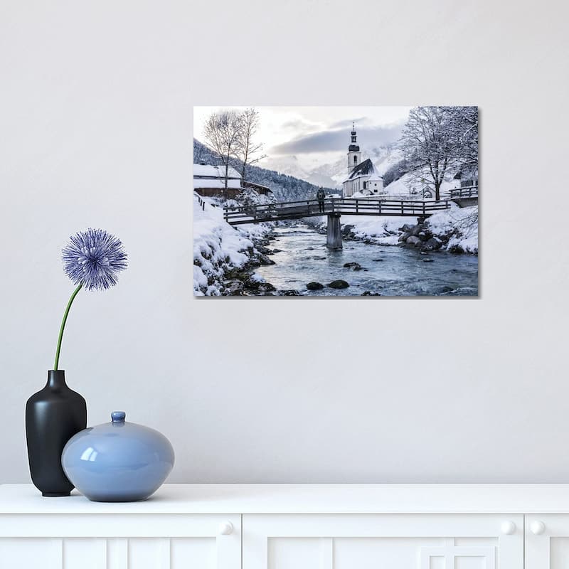 iCanvas "Ice Chapel II" by Fabian Fortmann Canvas Print - 12x18x1.5