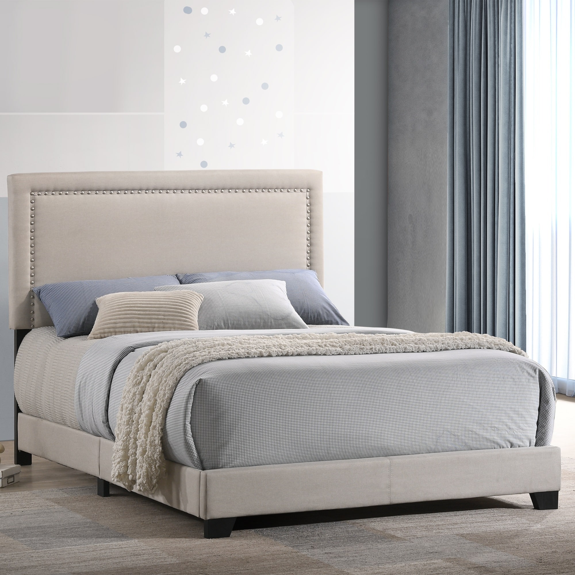 Zion Twin UPH Bed - On Sale - Overstock - 35436637