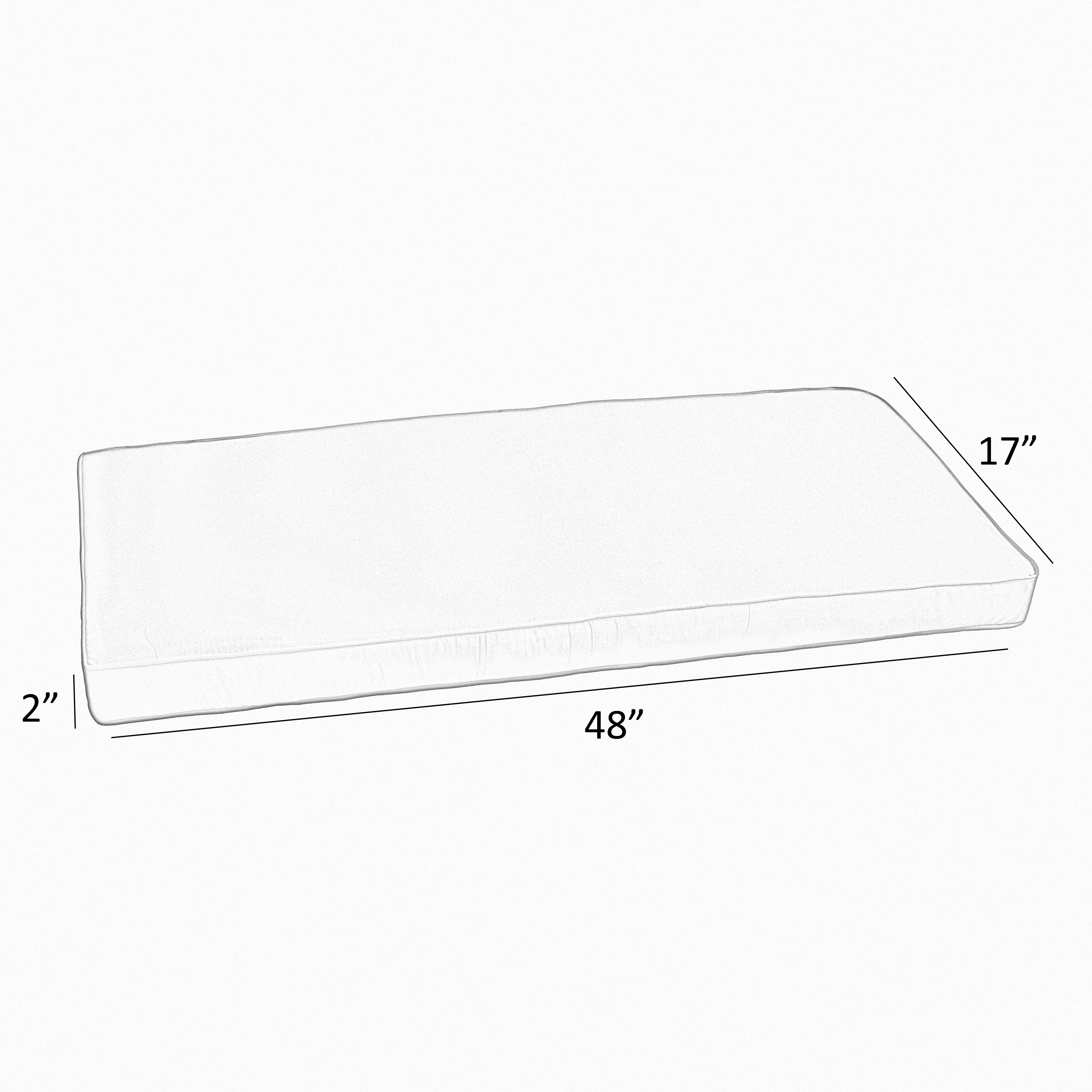 Coral Corded Indoor Outdoor Bench Cushion On Sale Bed Bath