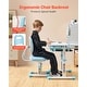 preview thumbnail 21 of 40, UIMOSO Kids Study Chair and Desk Set, Study Desk and Chair for Kids, Adjustable Height Kids Study Desk with Chair