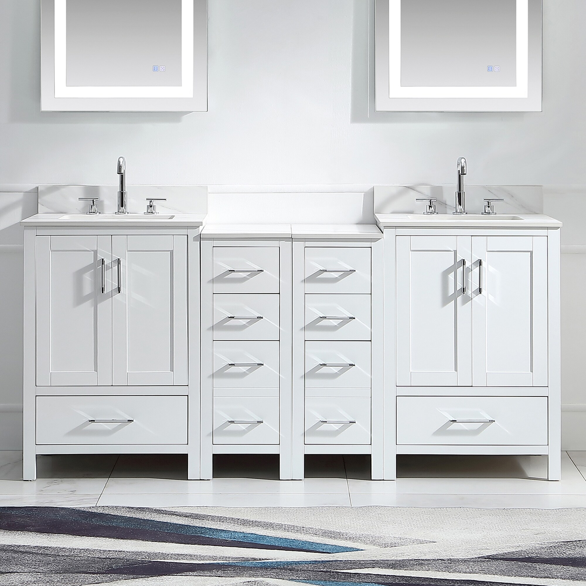 Sudio Design Thompson 72" Bathroom Vanity - On Sale - Bed Bath & Beyond - 39068701