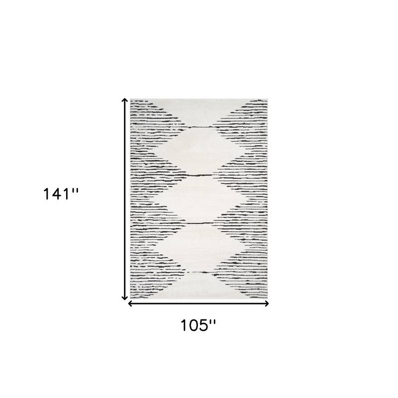 HomeRoots Geometric Rectangle Area Rug