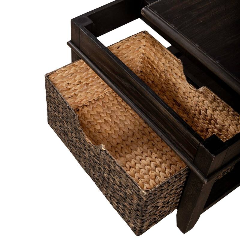 Mill Creek Peppercorn Lift Top Cocktail Table