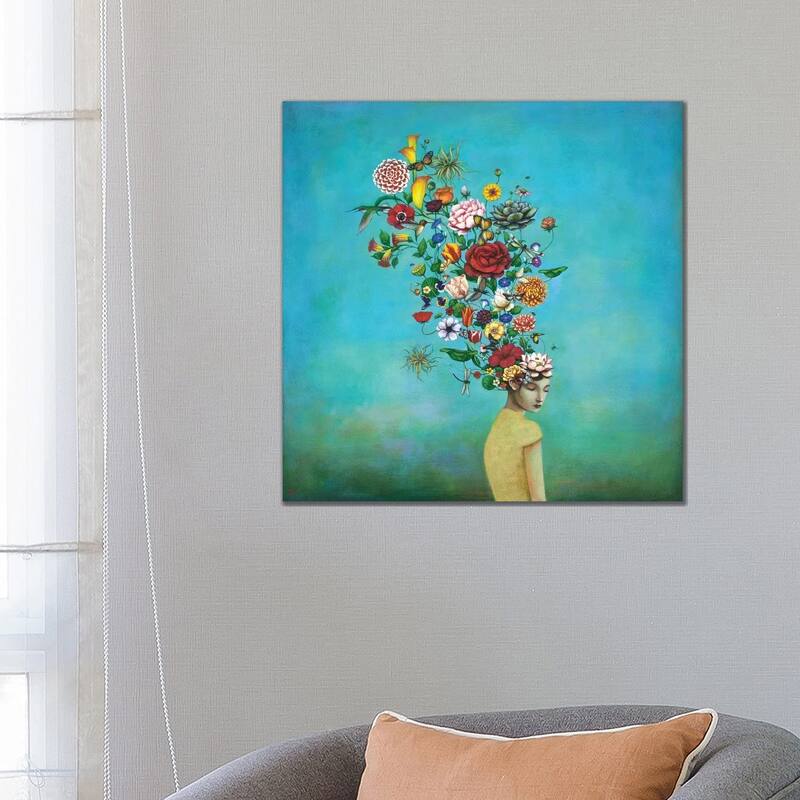 iCanvas "A Mindful Garden" by Duy Huynh Canvas Print - 26x26x1.5
