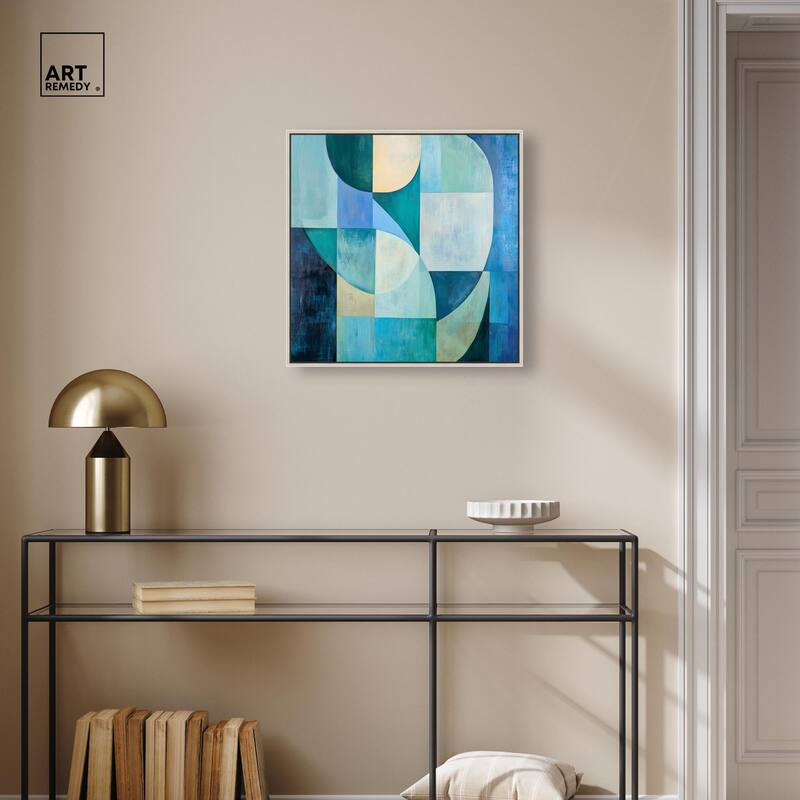 Color Blocks I Canvas by Art Remedy