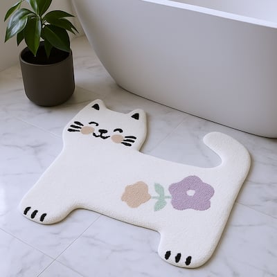 HomeRoots Juvenile/Youth Transitional Novelty Area Rug - 32.00 in. x 30.00 in. x 0.30 in.