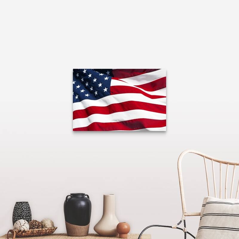 "American Flag" Canvas Wall Art - 30 x 20