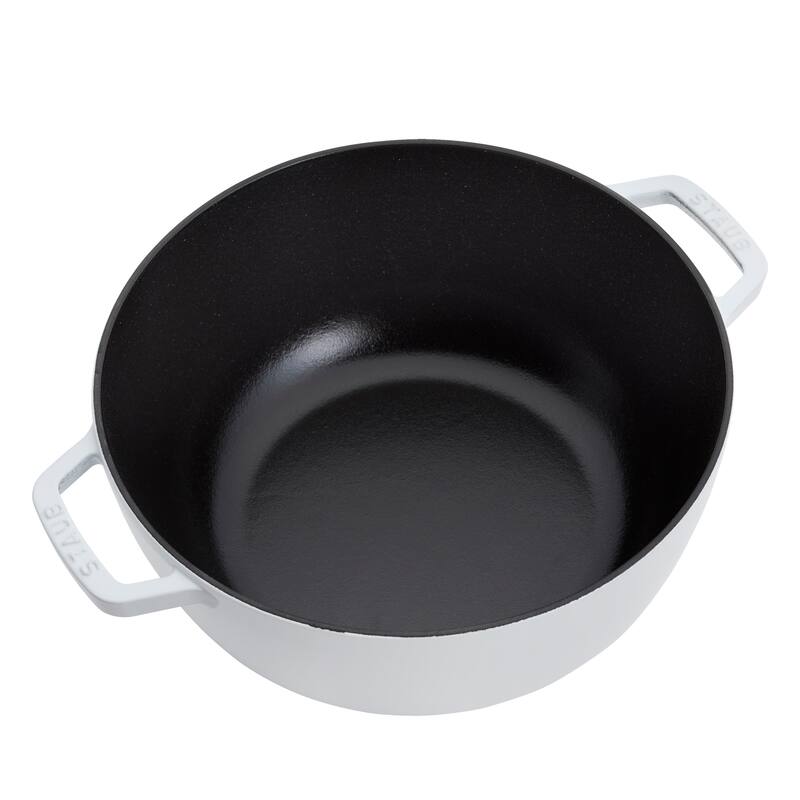 Staub Cast Iron Essential French Oven, Dutch Oven, 5-quart, serves 5-6, Made in France - 5-qt