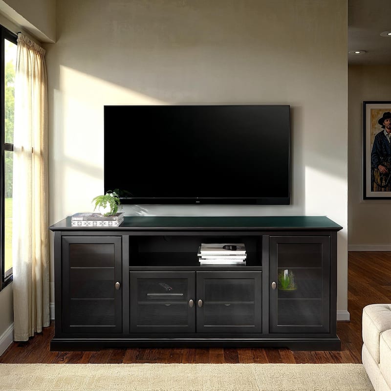Middlebrook Beaverhead 70-inch Highboy TV Stand - Black