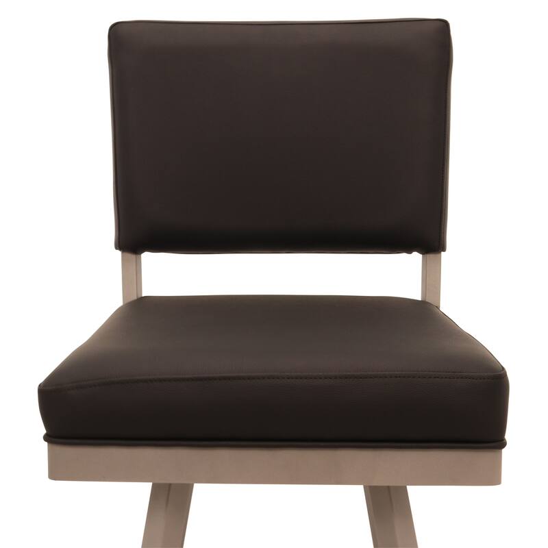 Tempo Furniture Emerson Swivel 26" Counterstool w/ Fully Welded Metal Frame (Commercial Grade) by Furnish Theory (Var. Colors)