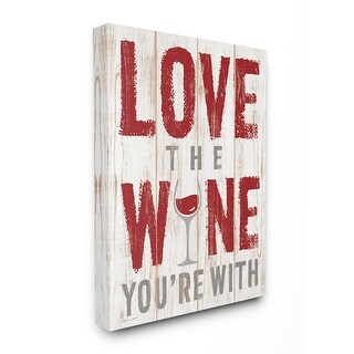 Stupell Love The Wine You're With Wall Art - Bed Bath & Beyond - 20256670
