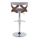 preview thumbnail 49 of 141, Carson Carrington Viby Adjustable Bar Stool with Rounded T Footrest (Set of 2)