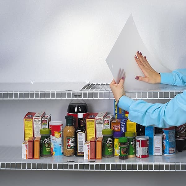 Shelf It Wire Shelf Liner 10' Long Roll Wire Shelf Liner with Locking Tabs Shelf It Wire Shelf Liner 10' Long Roll Wire Shelf Liner with Locking Tabs