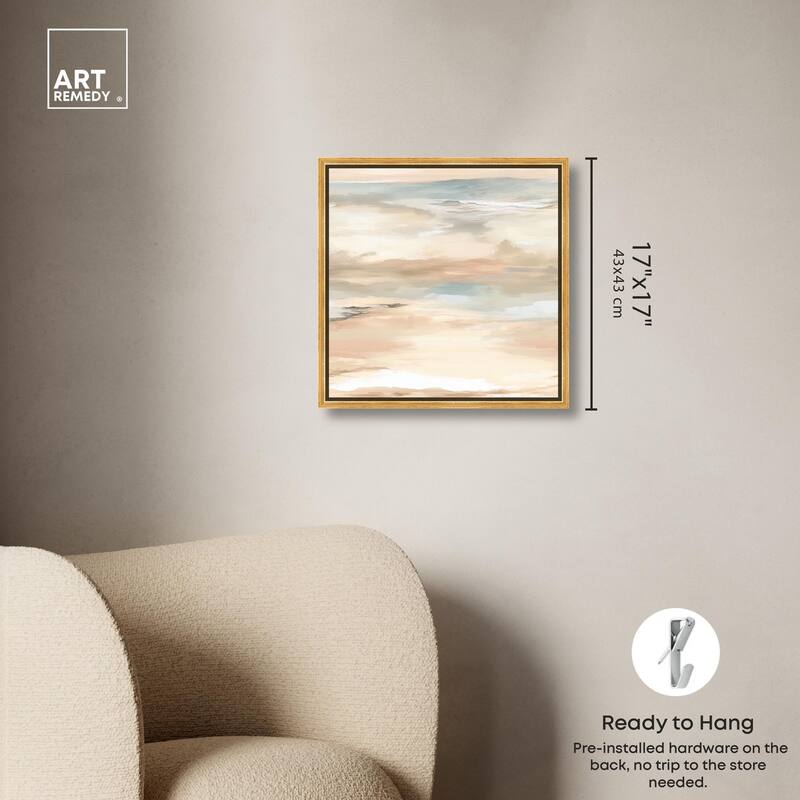 Roseate Skyfall I Canvas by Art Remedy