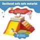 preview thumbnail 3 of 5, WOWMAX Toddler Climbing Toys Indoor, Foam Climbing Blocks for Toddlers - Multi-Color
