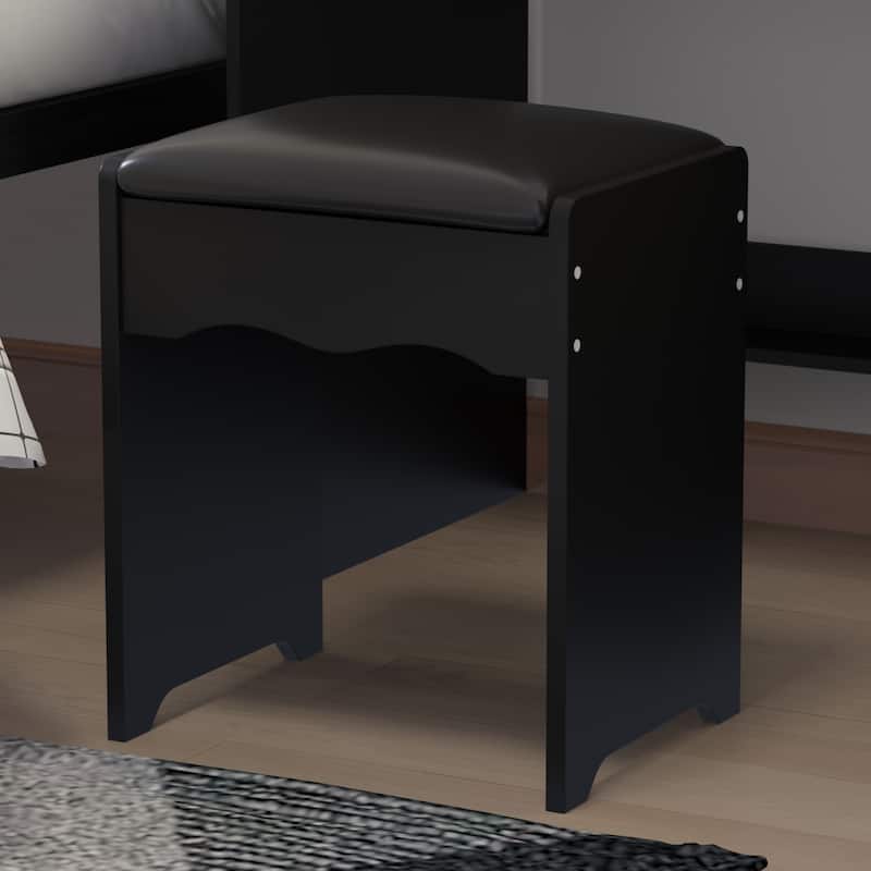 Makeup Vanity Set with 3 model Light & Stool