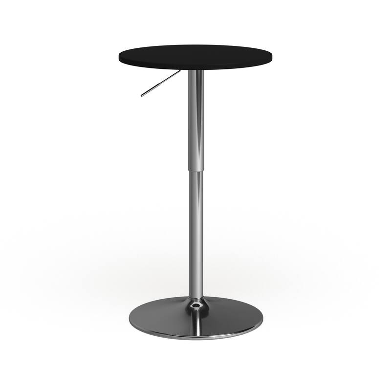 Porch & Den Oakberry 23-inch Wood Top Adjustable Bar Table
