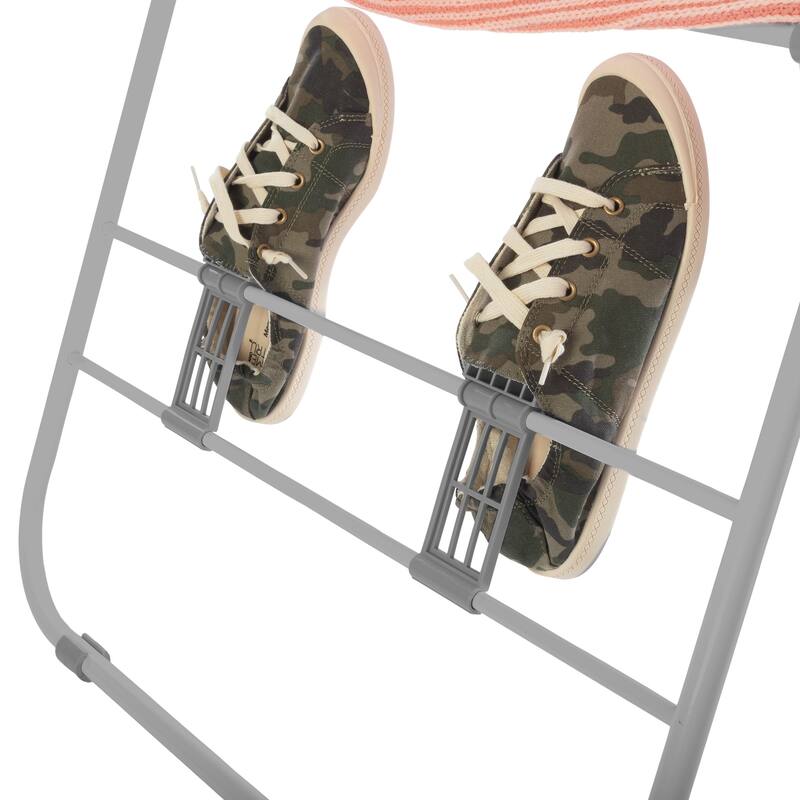 Everyday Home Indoor/Outdoor Folding Clothes Drying Rack
