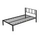 preview thumbnail 9 of 11, Twin Size Metal Triple Twin Bunk Bed Can Be Separated into 3 Twin Beds/Bunk Bed for Three/ Safety Guardrail
