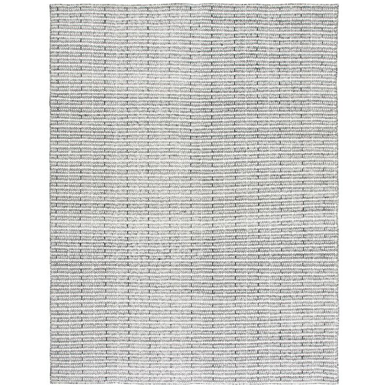 SAFAVIEH Handmade Vermont Danelle Wool Rug - 8' x 10' - Black/Ivory