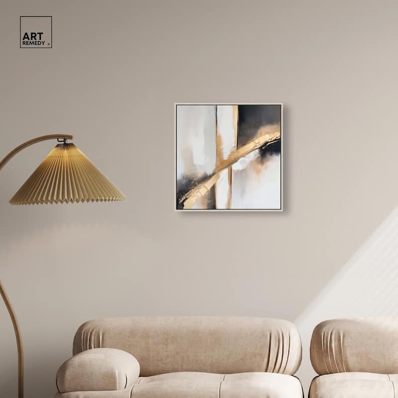Gilded Rupture II Canvas by Art Remedy