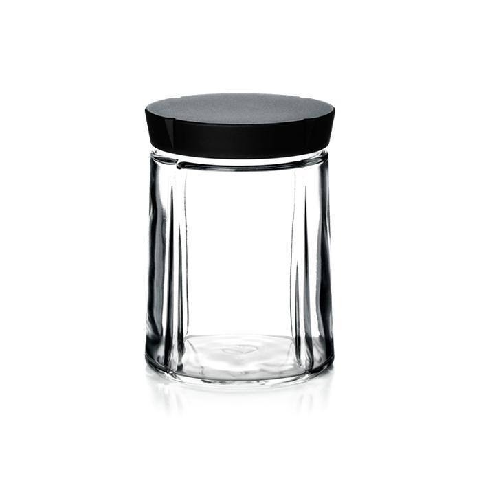 Rosendahl Grand Cru Storage Jars, Black - V: 25.4 oz