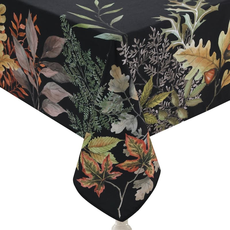 Laural Home Sophisticated Autumn Tablecloth