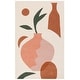 preview thumbnail 4 of 8, SAFAVIEH Handmade Rodeo Drive Songul Mid-Century Modern Wool Rug 3' x 5' - Ivory/Pink - Rectangle
