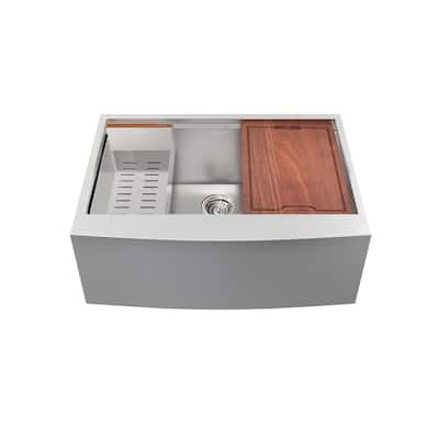Swiss Madison SM-KS779 Rivage 30" Farmhouse Single Basin Stainless