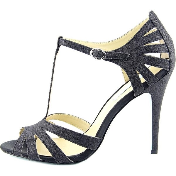 Betsey Johnson Womens TEE Open Toe T-Strap D-orsay Pumps