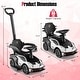 preview thumbnail 13 of 25, 3-in-1 Licensed Lamborghini Ride on Push Car with Handle Guardrail - 34" x 15.5" x 16.5"(L x W x L)