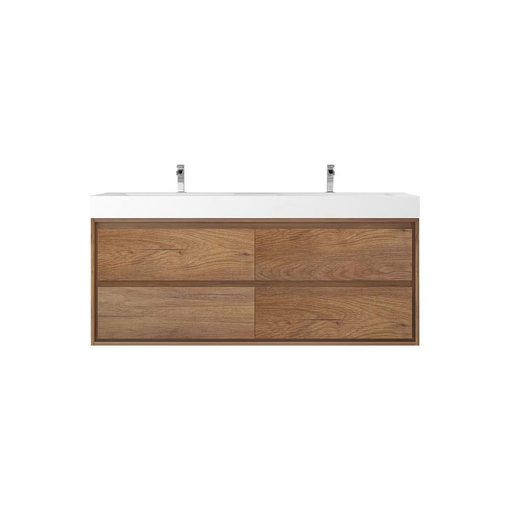 Morava 60" Floating Vanity with Double Sink - 60
