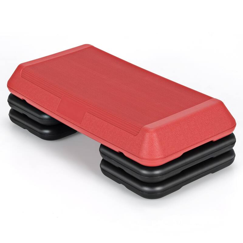 Costway 29'' Adjustable Workout Fitness Aerobic Stepper Exercise - See details