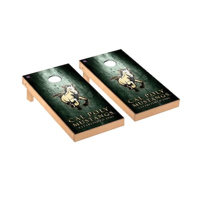 Cal Poly Mustangs Museum Cornhole Board Set