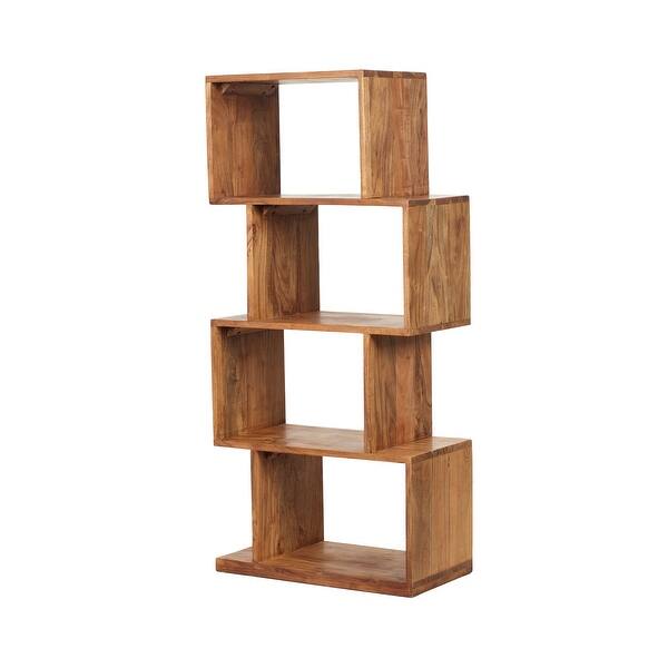 Shop Black Friday Deals On Westerville Acacia Wood Bookcase By Christopher Knight Home On Sale Overstock 31946039