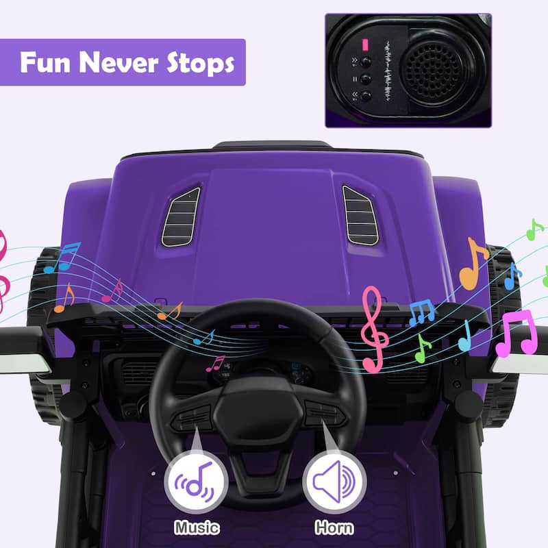 Costway 12V Kids Ride on Truck Car Battery Powered Electric Vehicle - See Details