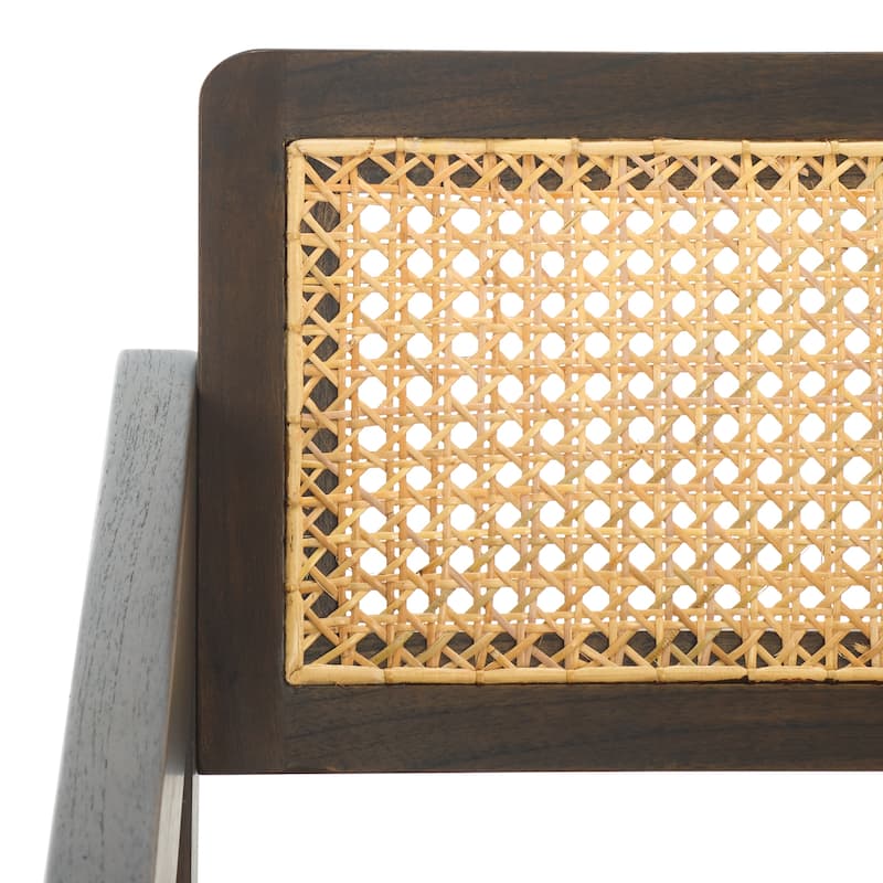 SAFAVIEH COUTURE Tyrrell Rattan Dining Chair - 21"W x 24"D x 31"H