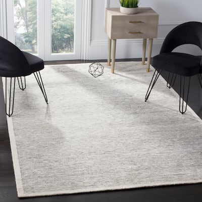 SAFAVIEH Couture Hand-knotted Tibetan Mirvete Modern Hand-spun Wool Rug